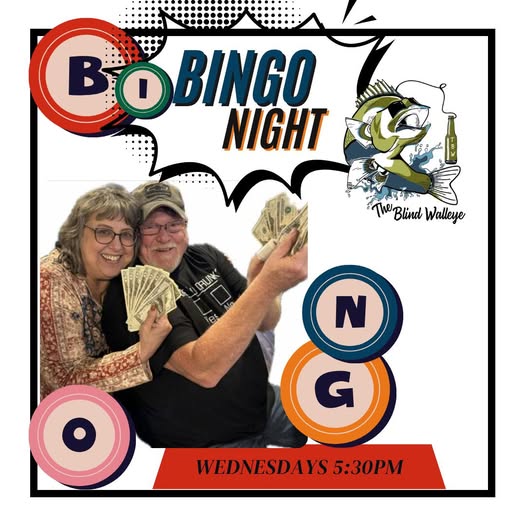 the blind walleye bingo night
