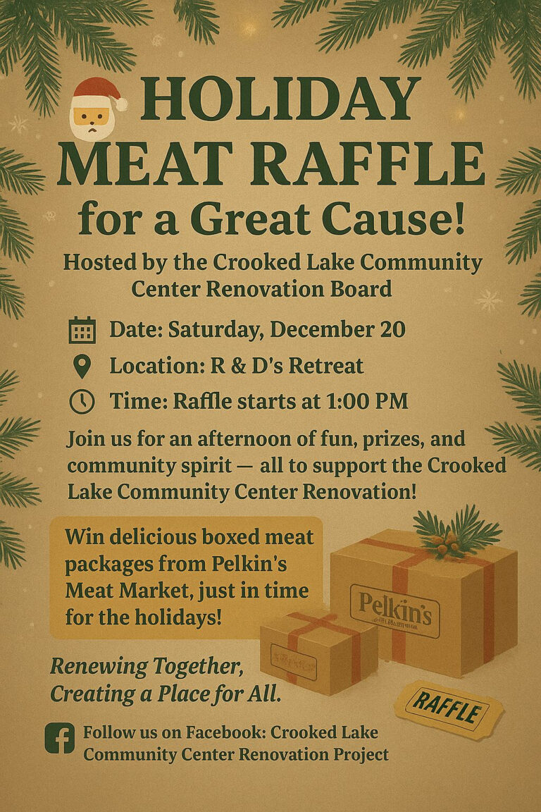 2025 12 20 CLCR meat raffle 768x1152