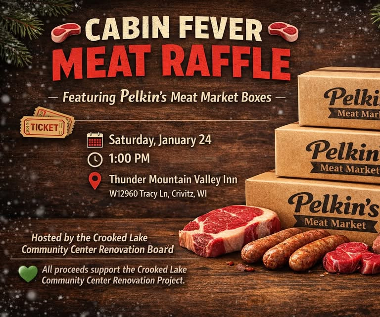 crooked lake community center 2026-01-24