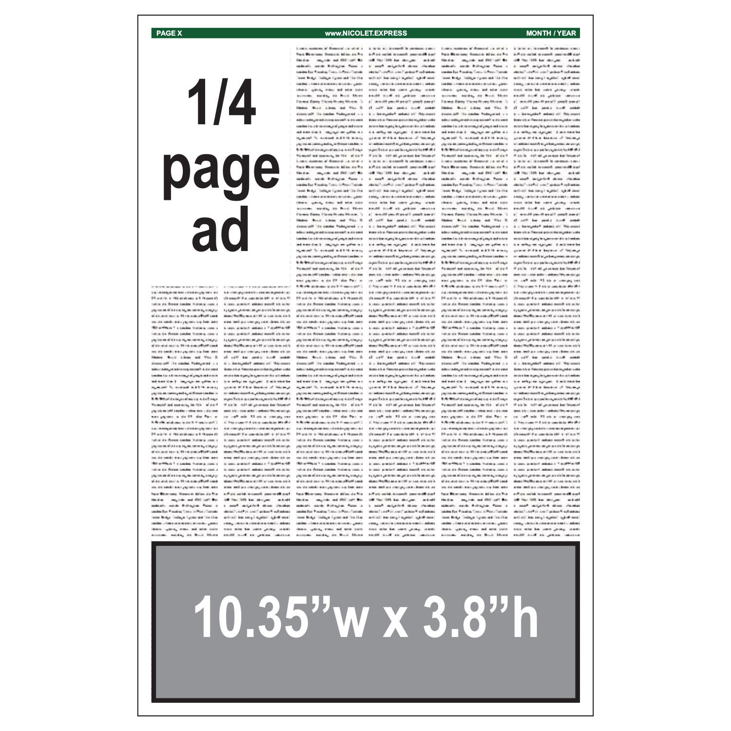 1/4 page ad for June 26, 2026 publication - Image 3