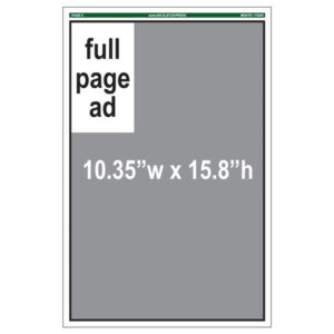 Full page ad