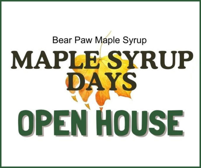 maple syrup days 2026-04-11