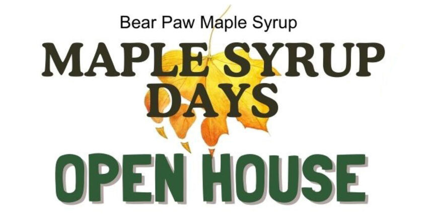 maple syrup open house 2026 850x445