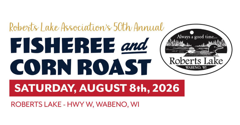 2026 08 08 roberts lake assn fisheree banner 768x402