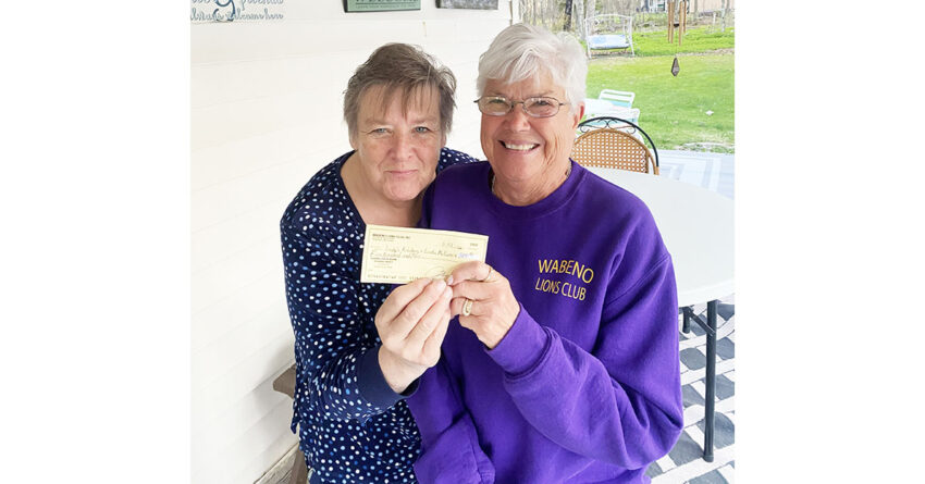 wabeno lions check presentation 850x445
