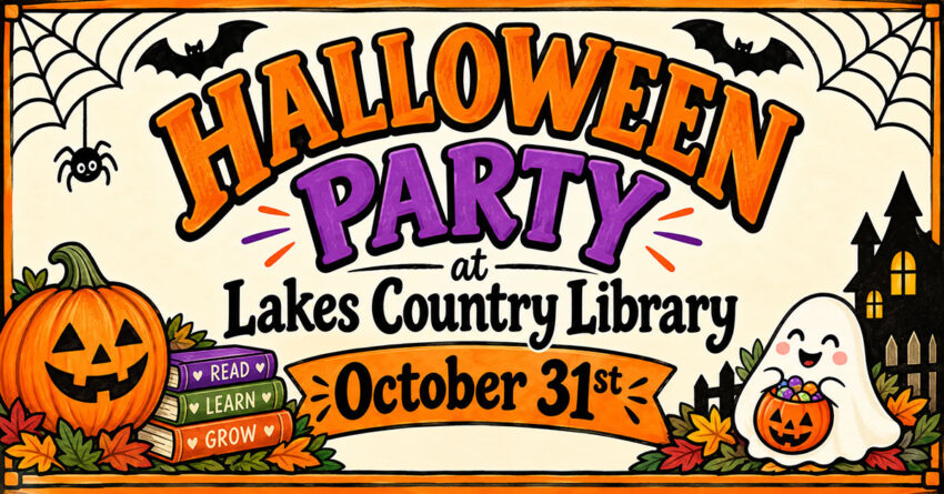 2026 library halloween party 850x445
